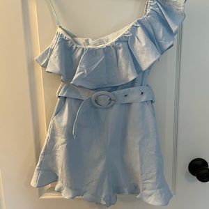 Brand new belted romper